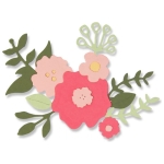 SIZZIX THINLITS CUT PUNCHES - PRETTY POSEY