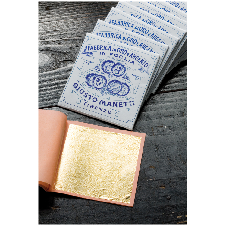 GIUSTO MANETTI BATTILORO GOLD TRANSFER 23.5 CARATE 80/80 - Imagine 2
