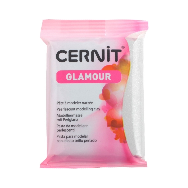 080 CERNIT GLAMOUR ARGINTIU 56 G - Imagine 1