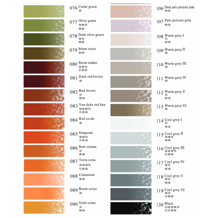 MUNGYO PASTEL USCAT GRI CALD MPL 111 - Imagine 5