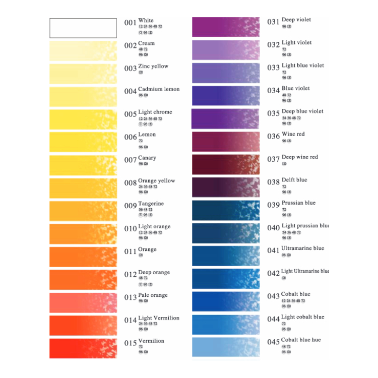 MUNGYO PASTEL USCAT GRI CALD MPL 111 - Imagine 2