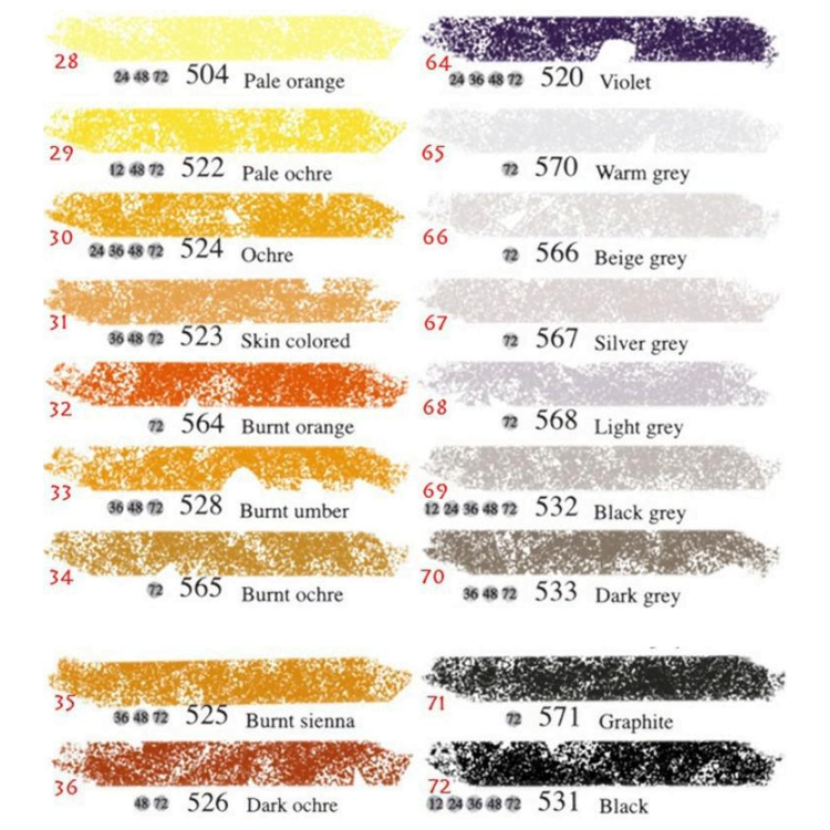 MUNGYO ULEI PASTEL NEGRU MOP 531 - Imagine 2
