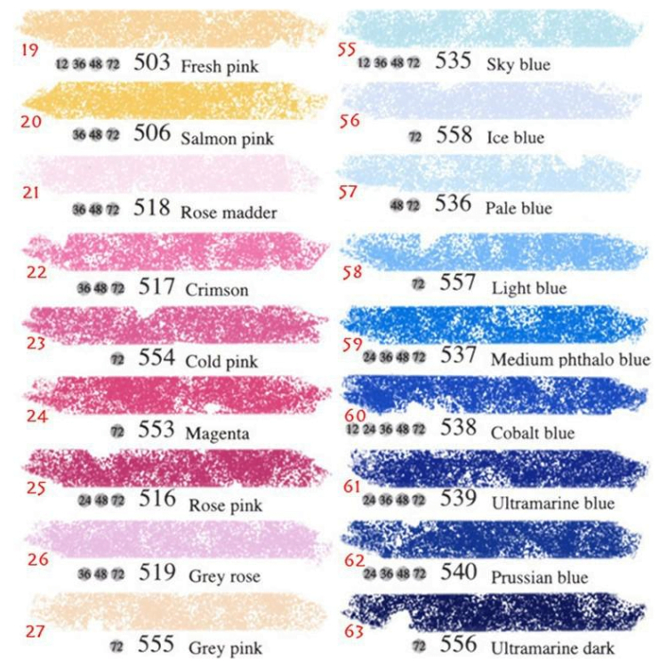 MUNGYO ULEI PASTEL GRAFIT MOP 571 - Imagine 3