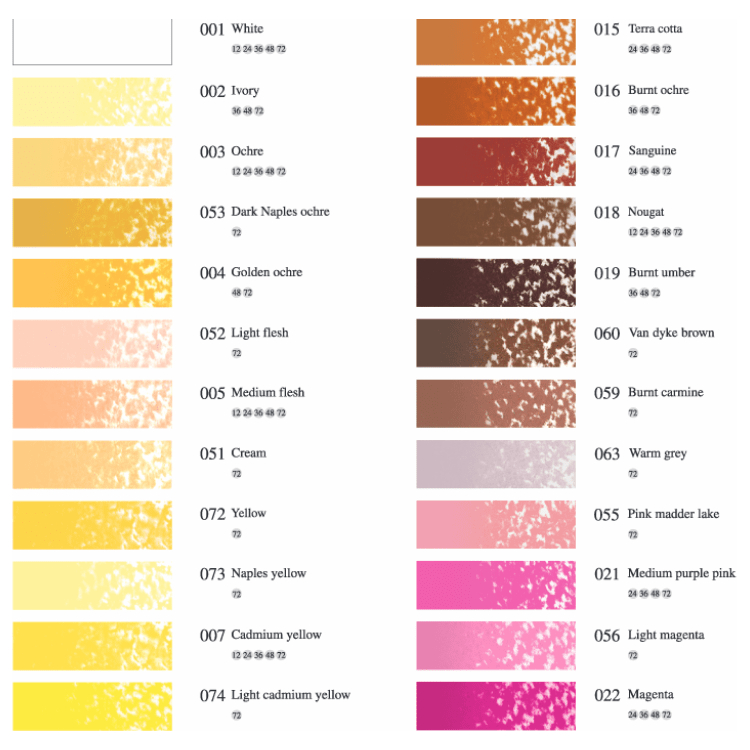 MUNGYO DRY PASTEL FLESH MEDIUM MPV 005 - Imagine 2