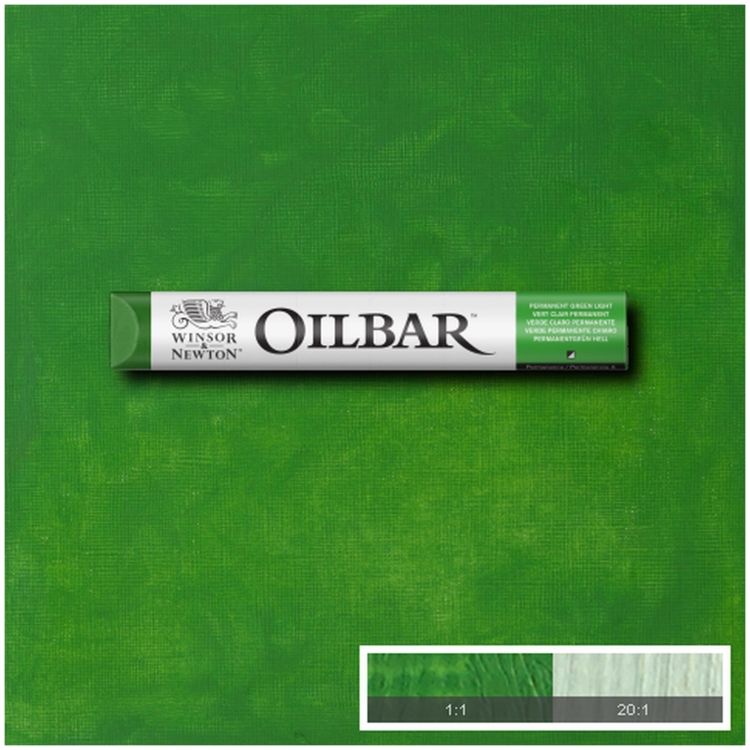 W&N ULEI BAT 50 ML - LUMINĂ VERDE PERMANENTĂ - Imagine 2
