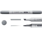 COPIC CIAO SET - 5+1 TONURI RECI DE GRI - Imagine 5