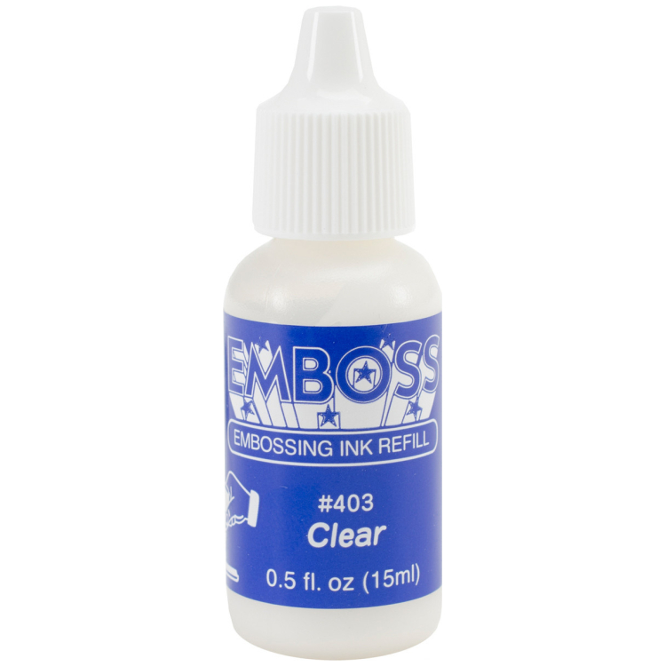 712353444034 EMBOSS INK CLEAR - HOT EMBOS INK TRANSPARENT - Imagine 1