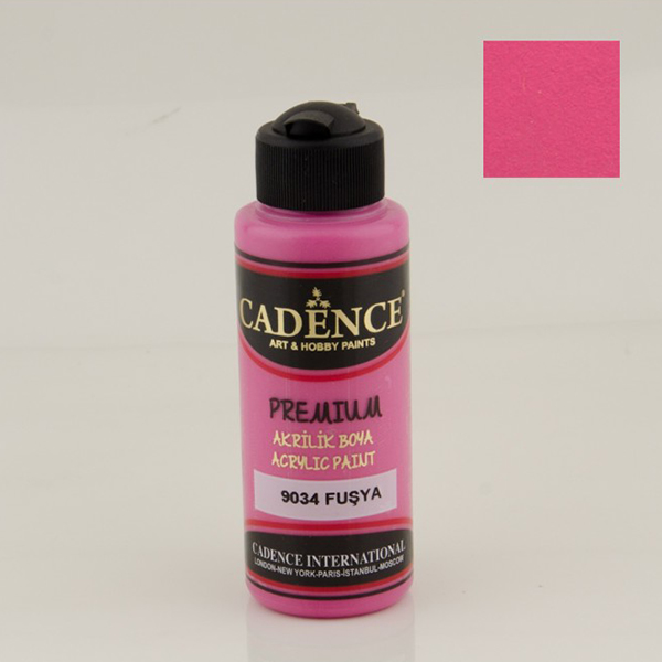 903401 VOPSEA ACRILICĂ CADENCE PREMIUM 120 ML. - FUCHSIA 9034 - Imagine 1