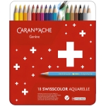 CARAN D'ACHE CREIOANE ACUARELĂ SWISSCOLOR SET 18 CV