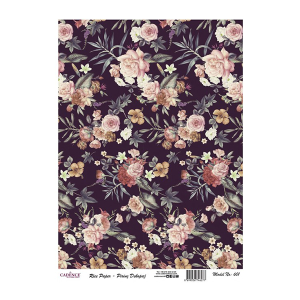 HÂRTIE DE OREZ CADENCE DECOUPAGE A4 - 601 - Imagine 1