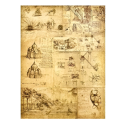 HÂRTIE DE OREZ CADENCE DECOUPAGE A3 - 288