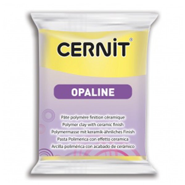 056717 CERNIT OPALINĂ DE BAZĂ GALBEN 56 G - Imagine 1