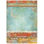 HÂRTIE DE OREZ STAMPERIA MOON DECOUPAGE A3 - DFSA3043