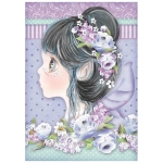 STAMPERIA TATIANA'S FAIRIES DECOUPAGE PAPER A4 - DFSA4411