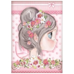 HÂRTIE DE DECUPAJ ZÂNELE STAMPERIA TATIANA A4 - DFSA4412