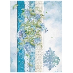 STAMPERIA FLORI PENTRU TINE HÂRTIE DECOUPAGE A4 - DFSA4417