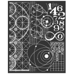 ȘABLON STAMPERIA MEDIA - ȘABLON 20 X 25 CM - KSTD042