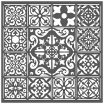 ȘABLON STAMPERIA - ȘABLON 18 X 18 CM - KSTDQ25