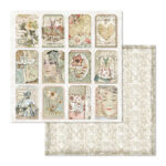 STAMPERIA IMAGE TAG DESIGNER CARTON 30.5/30.5 CM - SBB671