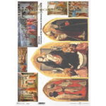HÂRTIE DE OREZ DECOUPAGE COLECTIA ITD A3 - R0468L
