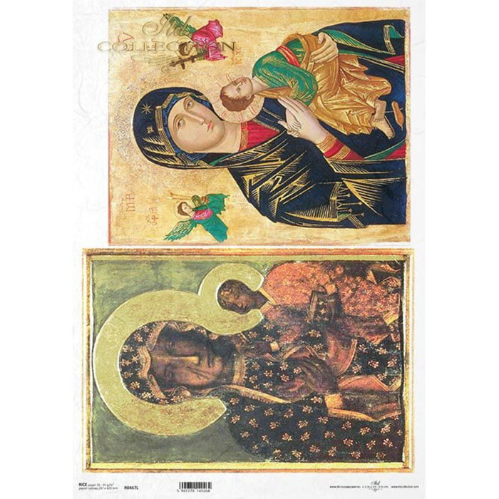 _0028_R0467L HÂRTIE DE OREZ DECOUPAGE COLECTIA ITD A3 - R0467L - Imagine 1
