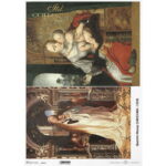 HÂRTIE DE OREZ DECOUPAGE COLECTIA ITD A3 - R0465L