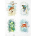 HÂRTIE DE OREZ DECOUPAGE COLECTIA ITD A3 - R0456L