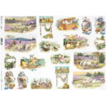 HÂRTIE DE OREZ DECOUPAGE COLECTIA ITD A3 - R0201L