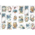 HÂRTIE DE OREZ DECOUPAGE COLECTIA ITD A3 - R0199L
