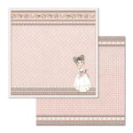 STAMPERIA FETIȚĂ CARTON DE DESIGNER 30.5/30.5CM- SBB682