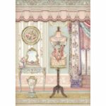 HÂRTIE DE OREZ STAMPERIA PRINCESS DECOUPAGE A4 - DFSA4483