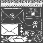 ȘABLON STAMPERIA PRINCESS MEDIA - ȘABLON 18X18 CM - KSTDQ57