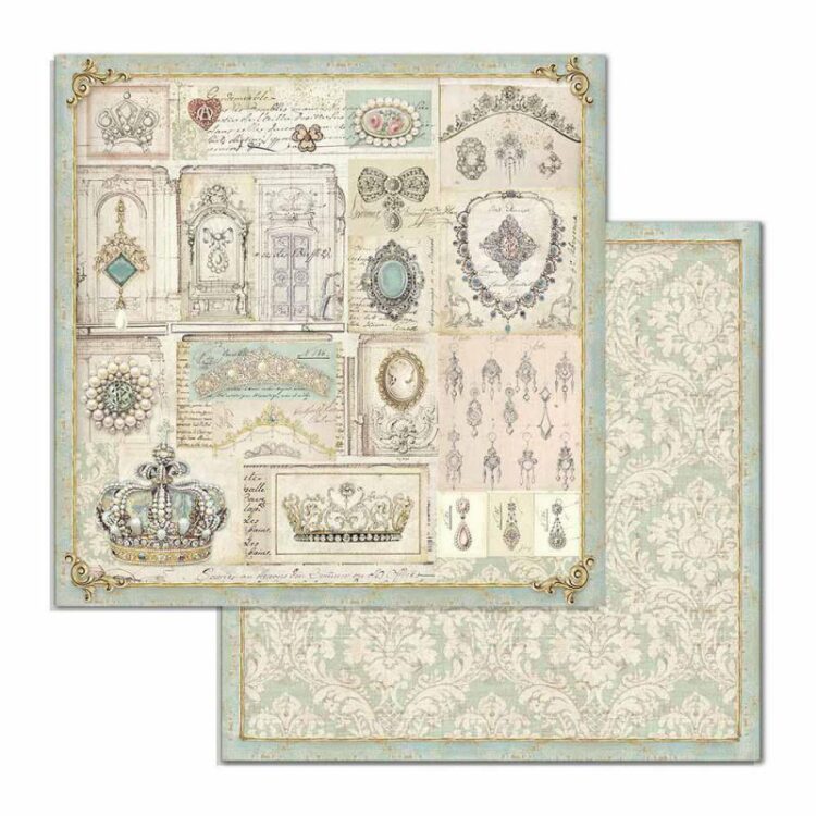 STAMPERIA PRINCESS CARTON DE DESIGNER 30.5/30.5 CM - SBB715 - Imagine 1