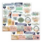 CARTON DE DESIGNER STAMPERIA LOVE STORY 30.5/30.5CM - SBB723