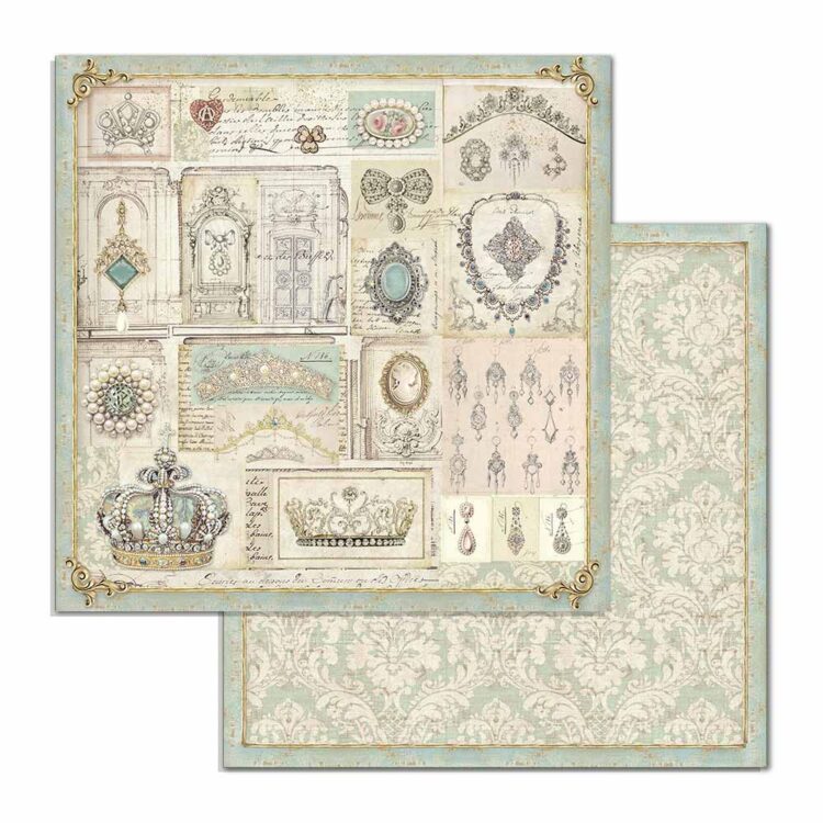 STAMPERIA PRINCESS PAPER BAR 30.5/30.5 CM - SBBL75 - Imagine 5