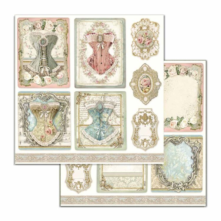 STAMPERIA PRINCESS PAPER BAR 30.5/30.5 CM - SBBL75 - Imagine 4