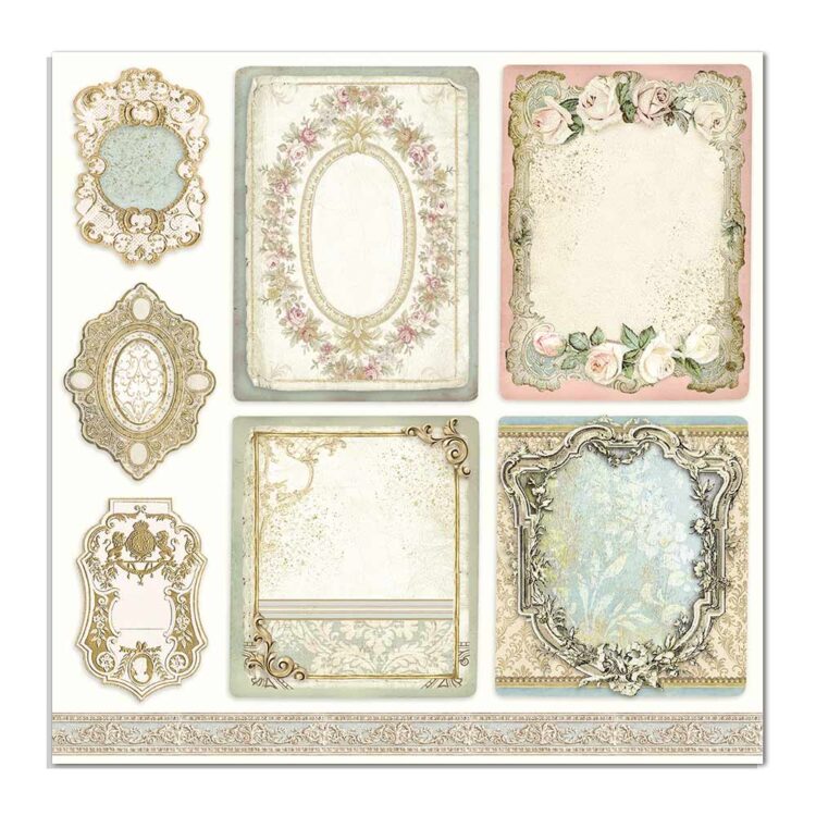 STAMPERIA PRINCESS PAPER BAR 30.5/30.5 CM - SBBL75 - Imagine 3