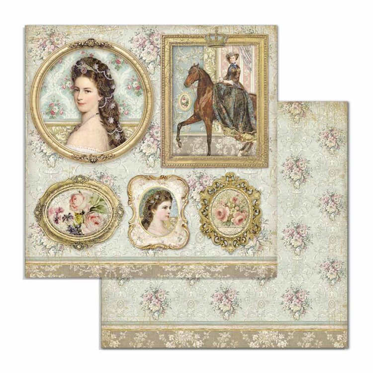 STAMPERIA PRINCESS PAPER BAR 30.5/30.5 CM - SBBL75 - Imagine 10