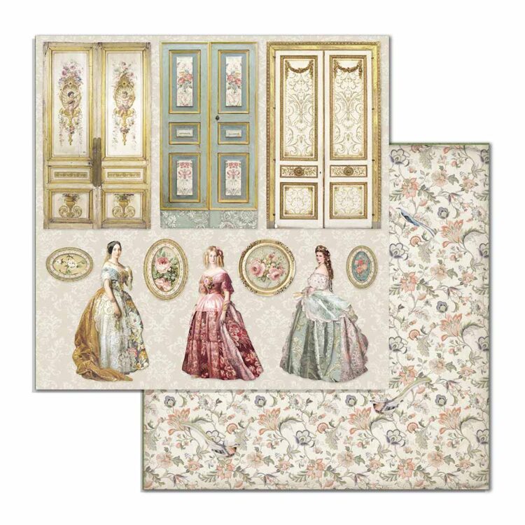 STAMPERIA PRINCESS PAPER BAR 30.5/30.5 CM - SBBL75 - Imagine 8