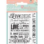 STAMPERIA LOVE STORY ȘTAMPILE ACRILICE-ȘTAMPILĂ DIN SILICON WTKJR 27