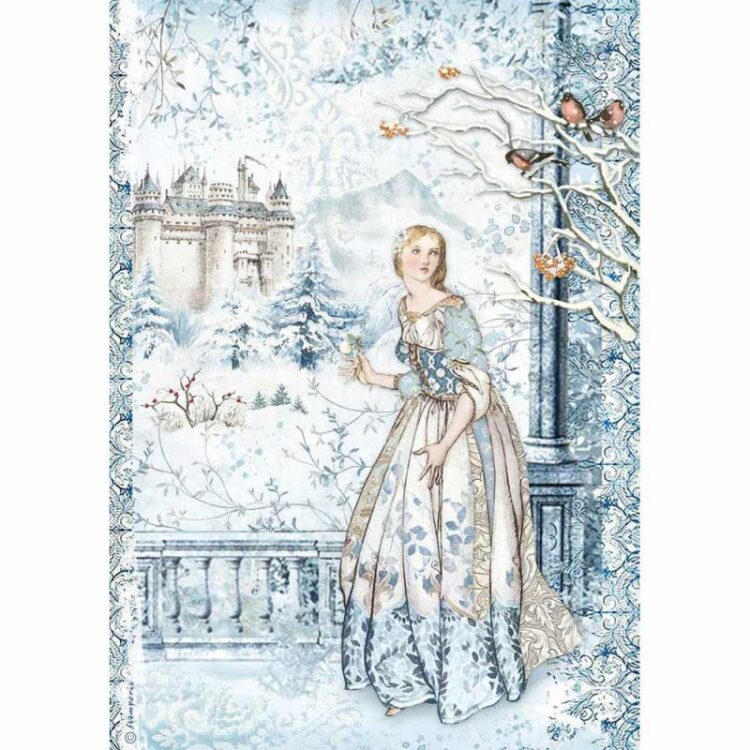 DFSA4489 HÂRTIE DE OREZ STAMPERIA WINTER TALES A4 - DFSA4489 - Imagine 1
