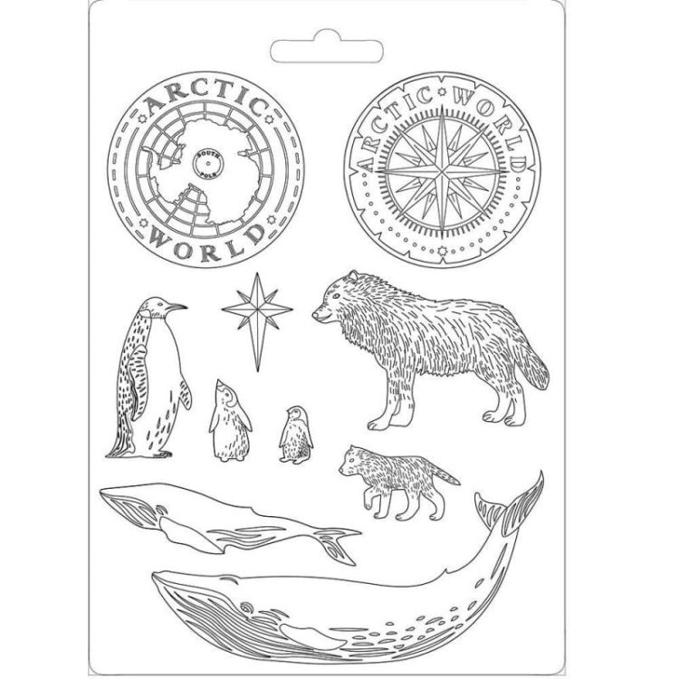 K3PTA476 STAMPERIA ARCTIC ANTARCTIC MAXI 21/29,7 - MOLDOVA K3PTA476 - Imagine 1
