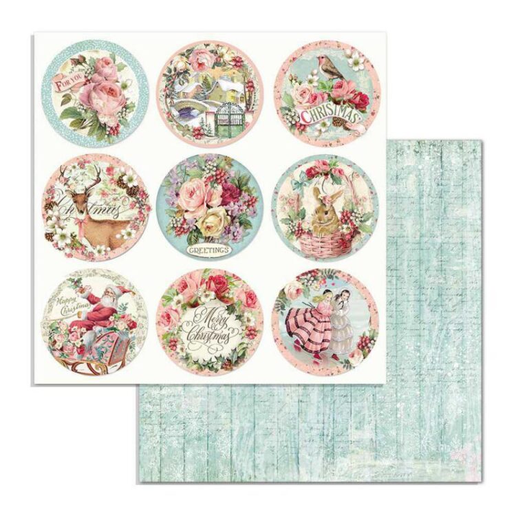 CARTON DE DESIGNER STAMPERIA 30.5/30.5 CM - SBB701 - Imagine 1