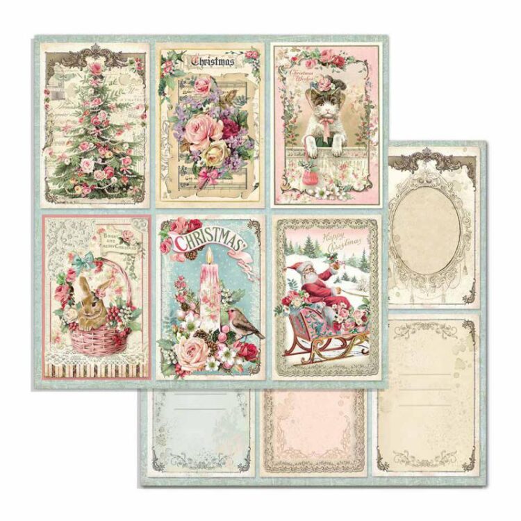 SBB702 STAMPERIA CARTON DE DESIGNER 30.5/30.5 CM - SBB702 - Imagine 1