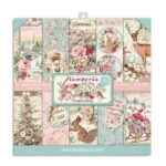 STAMPERIA PINK CHRISTMAS PAPER BAR 20.3/20.3 CM - SBBS16
