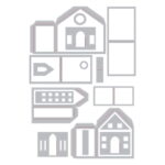SIZZIX THINLITS CUT PUNCHES - SAT DE HÂRTIE - Imagine 2