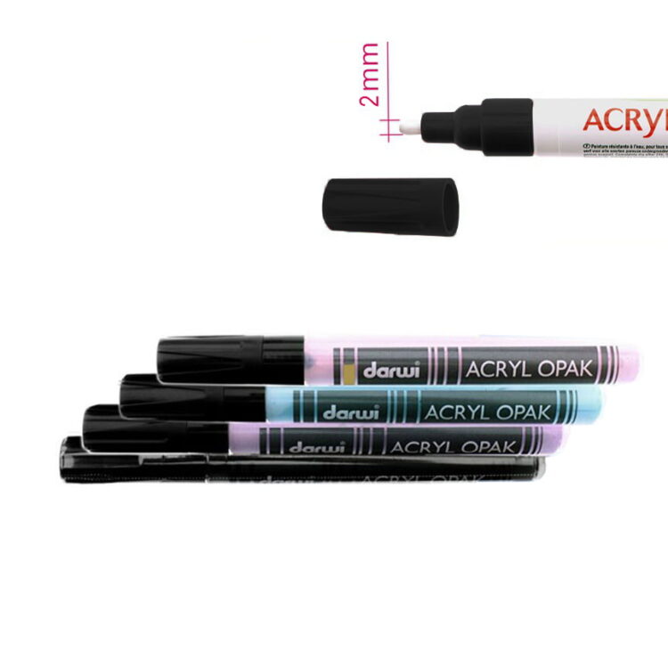 MARKER ACRILIC DARWI 2MM, 6ML - GAROAFA 425 - Imagine 2