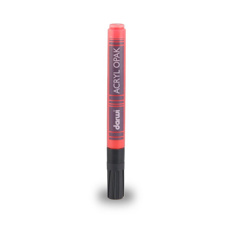 DA0220013420_72dpi_RVB MARKER ACRILIC DARWI 0.8MM, 3ML - CARMINE 420 - Imagine 1
