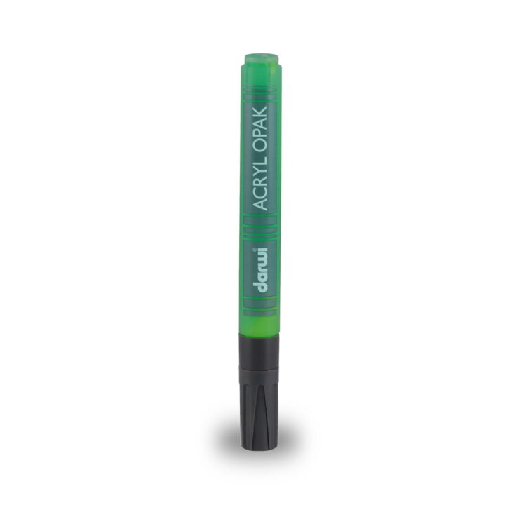 DA0220013626_72dpi_RVB MARKER ACRILIC DARWI 0.8MM, 3ML - VERDE ÎNCHIS 626 - Imagine 1