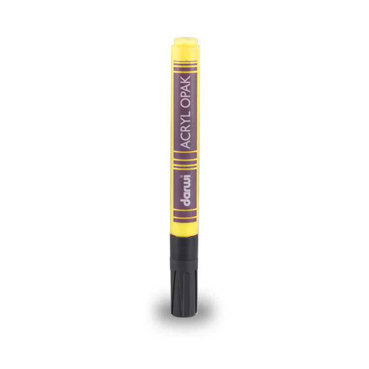 DA0220013720_72dpi_RVB MARKER ACRILIC DARWI 0.8MM, 3ML - GALBEN ÎNCHIS 720 - Imagine 1